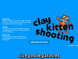 Un blanco de gatos