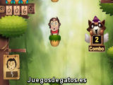 Mono en la selva