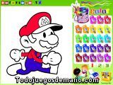 Colorear a Mario