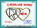 Cursor Love Bunny