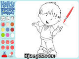 Pintar niños