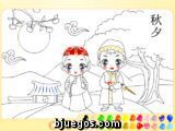 Colorea a los Niños