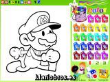 Colorear a Mario