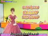 Cena romántica de Barbie