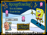Bob Esponja en monopatín