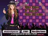 Juego de vestir a Miley Cyrus