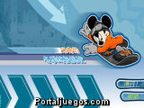 Mickey Mouse snowboard