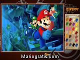 Mario Online Coloring Page