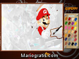 Mario Online Coloring Page
