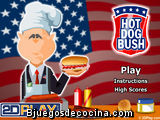 Bush y los perros calientes