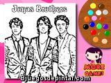 Pinta a los Jonas Brothers