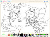 Pintando ratos