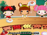 Busy Sushi Bar