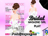 Bridal Magazine Girl