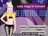 Viste a Lady Gaga en concierto