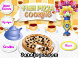 Fish Pizza Cooking