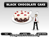 Black Chocolate cake