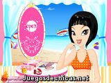 Chica lista para la Playa