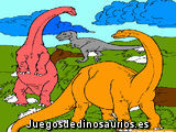 Pinta a los Dinosaurios
