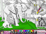 Animal Park Coloring