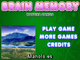 Brain Memory Nature Cards
