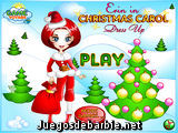 Erin in Christmas Carol Dress Up