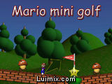 Mario mini golf