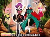 Viste a las chicas manga
