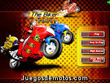 The biker feats