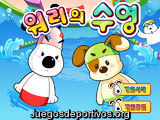 Natación canina