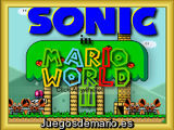 Sonic en Mario World