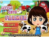 Little cute farmer