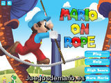 Mario on Rope