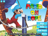 Mario on Rope