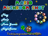 Mario mushroom shot
