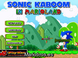 Sonic Kaboom in Mario Land