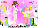 Vista a la chica Winx