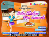 Salsa Chicken Rice Casserole
