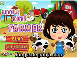 Little cute farmer