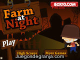 Farm at Night