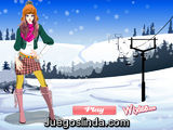 Chica en la Nieve
