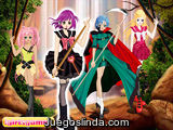 Viste a las chicas manga