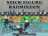 Stick Figure Bandminton