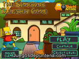 The Simpsons slingshot game