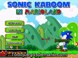 Sonic Kaboom in Mario Land
