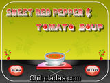 Cocina sopa de Tomate